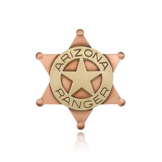 Star Arizona Ranger Badge with Overlay