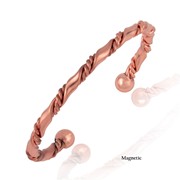Twisted Round Magnetic Cuff