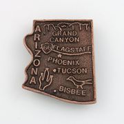 Arizona Map Magnet