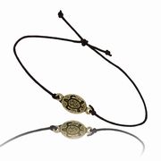 Turtle Oval Single Adjustable Bracelet