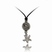 Starfish Charm Drop Nature Pals Round Manatee Pendant