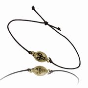 Moose Head Oval Single Adjustable Bracelet