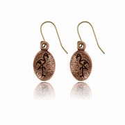 Flamingo Oval Earrings