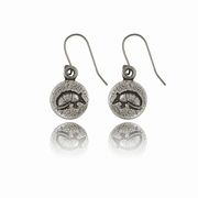 Armadillo Round Earrings