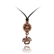 Crab Round Adjustable Pendant Crab Charm Drop