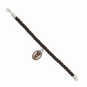 Monkey Mini-Elegance Oval 7 1/2" Braided Bracelet