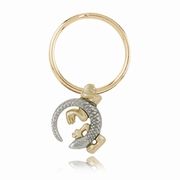 Gecko Elegance Key Ring