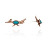 Roadrunner and Simulated Stone Post Ear