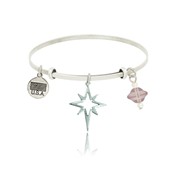 Star Burst Adjustable Bangle Bracelet