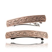 Scroll Pair Barrettes