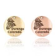 Durango CO with Train Hiking Medallion