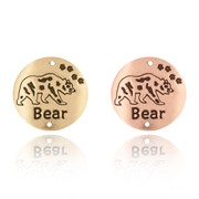 Bear Hiking Medallion