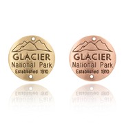 Glacier National Park Hiking Medallion