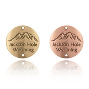 Jackson Hole WY Hiking Medallion