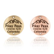 Pikes Peak Hiking Medallion