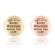 Rocky Mountain Hiking Medallion