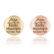 Rocky Mountain National Park Hiking Medallion