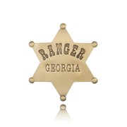 Brass Finish Ranger Badge