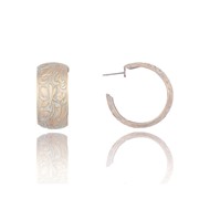 Treasures Swirl Hoop Earrings