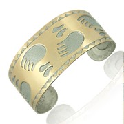 Treasures Bear Claw Print Cuff