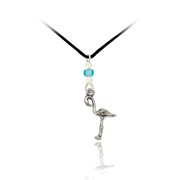 Corded Flamingo Pendant