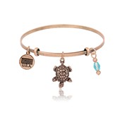 Turtle Adjustable Bangle Bracelet