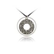 PEACE Echo Corded Pendant