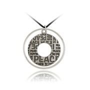 PEACE Large Echo Corded Pendant