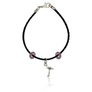 Flamingo Braided Bracelet