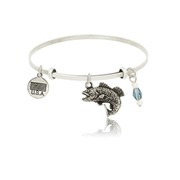 Fish Adjustable Bangle Bracelet