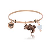 Fish Adjustable Bangle Bracelet