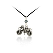 Corded Motorcycle Pendant