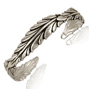 Fancy Leaf Medium Cuff