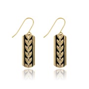 Olive Leaf Earrings