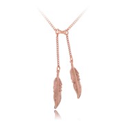 Feather Double Drop Pendant