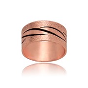 Twist Inlay Sized Ring