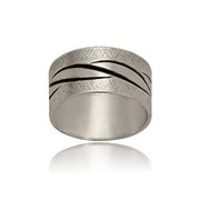 Twist Inlay Sized Ring