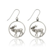 Elk Ring Earrings