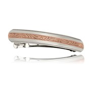 Polished Swirl Barrette