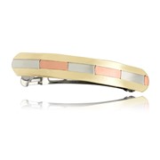 Polished Multi Inlay Barrette