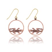 Alligator Ring Earrings