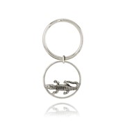 Alligator Ring Key Ring