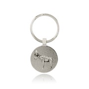 Moose Tab Key Ring