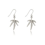 Marijuana Leaf Earrings