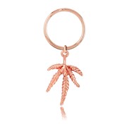 Marijuana Leaf Key Chain