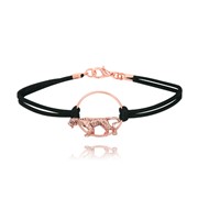 Tiger Ring Cord Bracelet