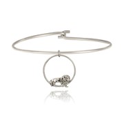 Lion Ring Hook Bangle