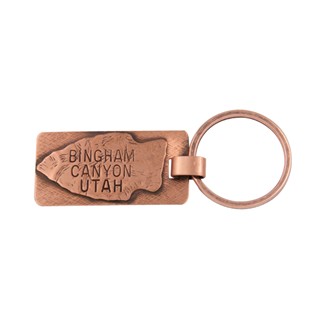 Bingham Canyon Key Ring