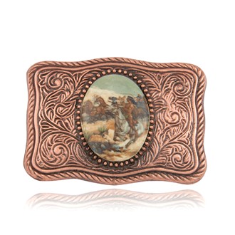 Cowboy Camp Buckle