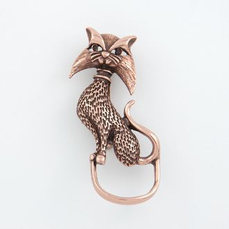 Cat Eyeglass Pin